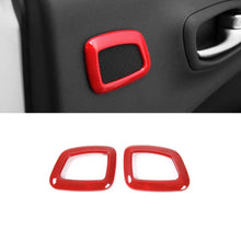 For 2017+ Jeep Compass Rear Door Bass Speaker Ring Frame Trim RT-TCZ