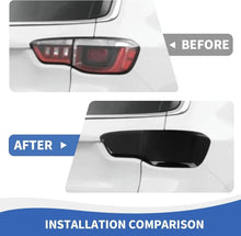 For 2017+ Jeep Compass Rear Tail Light Lamp Cover Trim RT-TCZ