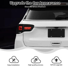 For 2017+ Jeep Compass Rear Tail Light Lamp Cover Trim RT-TCZ