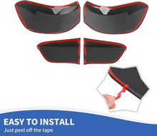 For 2017+ Jeep Compass Rear Tail Light Lamp Cover Trim RT-TCZ