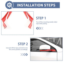 For 2017+ Jeep Compass Side Rearview Mirror Base Trim Strip Cover – Exterior Mirror Accent RT-TCZ