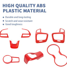 For 2017–2020 Jeep Compass 8 x Interior Dashboard & Center Console Accent Trim Kit – Full Dash Cover Set RT-TCZ