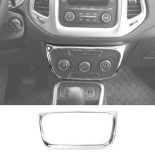For 2017–2020 Jeep Compass Console A/C Switch Panel Frame Cover Trim – Climate Control Button Bezel RT-TCZ
