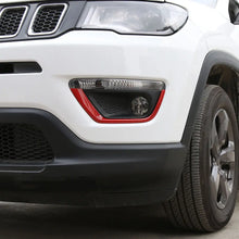 For 2017–2020 Jeep Compass Front Fog Light Lamp Strip Decor Trim – Exterior Accent RT-TCZ