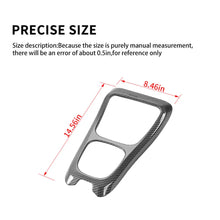 For 2017–2020 Jeep Compass Gear Shift Panel Frame Trim Cover – Interior Console Decor RT-TCZ