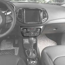 For 2017–2020 Jeep Compass Interior A/C Control Panel Cover Trim – Fits Models with Automatic Climate Control RT-TCZ