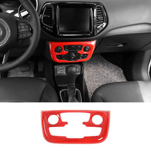For 2017–2020 Jeep Compass Interior A/C Control Panel Cover Trim – Fits Models with Automatic Climate Control RT-TCZ