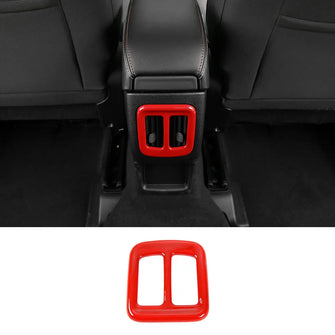 For 2017–2020 Jeep Compass Rear Seat Air Outlet Vent Frame Trim – Rear Center Console AC Vent Cover RT-TCZ