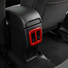 For 2017–2020 Jeep Compass Rear Seat Air Outlet Vent Frame Trim – Rear Center Console AC Vent Cover RT-TCZ