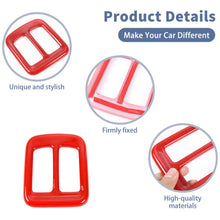 For 2017–2020 Jeep Compass Rear Seat Air Outlet Vent Frame Trim – Rear Center Console AC Vent Cover RT-TCZ