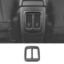 For 2017–2020 Jeep Compass Rear Seat Air Outlet Vent Frame Trim – Rear Center Console AC Vent Cover RT-TCZ