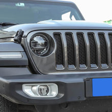 For 2018-2023 Jeep JL Sport Front Grille Insert Ring Trim Decor Ring Cover（Does Not Fit 4XE Variants） RT-TCZ