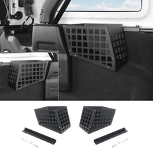 For 2018-2023 Jeep Wrangler JL 4-Door Version Rear Trunk Cargo Side Storage Bracket Organizer Basket RT-TCZ