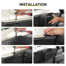For 2018-2023 Jeep Wrangler JL 4-Door Version Rear Trunk Cargo Side Storage Bracket Organizer Basket RT-TCZ