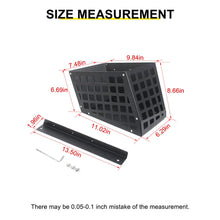 For 2018-2023 Jeep Wrangler JL 4-Door Version Rear Trunk Cargo Side Storage Bracket Organizer Basket RT-TCZ