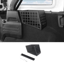 For 2018-2023 Jeep Wrangler JL 4-Door Version Rear Trunk Cargo Side Storage Bracket Organizer Basket RT-TCZ