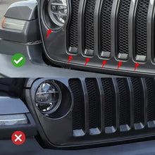 For 2018-2023 Jeep Wrangler JL Front Grille Inserts Ring Trim & Headlight Bezels（Premium Edition） RT-TCZ