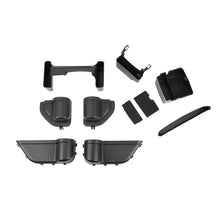 For 2018-2023 Jeep Wrangler JL/Gladiator JT 10 x Co-pilot Grab Bar/ Armrest Box / Gear Gear/ Front And Rear Door Net Replacement Door Map Pocket Storage Box RT-TCZ