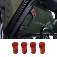 For 2018-2023 Jeep Wrangler JL Gladiator JT 2 Door Pillar A&B Grab Handles Decoration ABS Trim Cover RT-TCZ