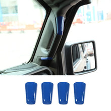 For 2018-2023 Jeep Wrangler JL Gladiator JT 2 Door Pillar A&B Grab Handles Decoration ABS Trim Cover RT-TCZ