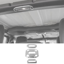 For 2018-2023 Jeep Wrangler JL Gladiator JT 2*Interior Reading Light Lamp Panel Frame Trim Cover RT-TCZ