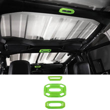 For 2018-2023 Jeep Wrangler JL Gladiator JT 2*Interior Reading Light Lamp Panel Frame Trim Cover RT-TCZ