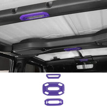 For 2018-2023 Jeep Wrangler JL Gladiator JT 2*Interior Reading Light Lamp Panel Frame Trim Cover RT-TCZ