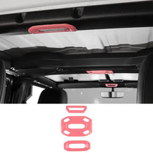 For 2018-2023 Jeep Wrangler JL Gladiator JT 2*Interior Reading Light Lamp Panel Frame Trim Cover RT-TCZ