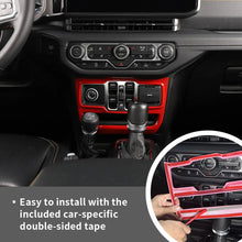 For 2018-2023 Jeep Wrangler JL / Gladiator JT 4 Door--47PCS Inner Center Console, Door, and Roof Cover Trim Kit Set RT-TCZ