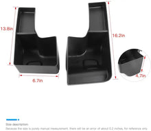 For 2018-2023 Jeep Wrangler JL JLU 4 Door Wheel Well Side Storage Box Trunk Organizer RT-TCZ