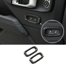 For 2018-2023 Jeep Wrangler JL JLU Interior Cover Trim Full Set Available Separately Carbon Fiber RT-TCZ