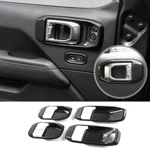 For 2018-2023 Jeep Wrangler JL JLU Interior Cover Trim Full Set Available Separately Carbon Fiber RT-TCZ