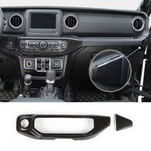 For 2018-2023 Jeep Wrangler JL JLU Interior Cover Trim Full Set Available Separately Carbon Fiber RT-TCZ