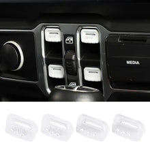 For 2018-2023 Jeep Wrangler JL JLU Interior Cover Trim Full Set Available Separately White RT-TCZ