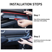 For 2018-2023 Jeep Wrangler JL JLU & Gladiator JT Co-Pilot Grab Bar Handle Storage Box Cover Trim RT-TCZ