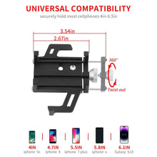 For 2018-2023 Jeep Wrangler JL JLU & Gladiator JT Grab Handle Cell Phone Holder Adjustable Anti-Shake Stabilizer Phone Mount RT-TCZ