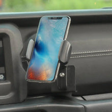 For 2018-2023 Jeep Wrangler JL JLU & Gladiator JT Multi-Functional phone Holder, Radio Holder Walkie Talkie Mount & 2 in 1 Bolt-on Stand Bracket RT-TCZ