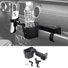For 2018-2023 Jeep Wrangler JL JLU & Gladiator JT Passenger Co-Pilot Grab Bar Phone Mount Drink Cup Storage Tray RT-TCZ