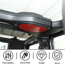 For 2018-2023 Jeep Wrangler JL JLU & Gladiator JT Top Speaker Audio Panel Trim Cover RT-TCZ