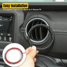 For 2018-2023 Jeep Wrangler JL JLU &Gladiator JT Air Vents Bezel Cover Trim RT-TCZ