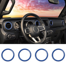 For 2018-2023 Jeep Wrangler JL JLU &Gladiator JT Air Vents Bezel Cover Trim RT-TCZ