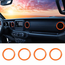 For 2018-2023 Jeep Wrangler JL JLU &Gladiator JT Air Vents Bezel Cover Trim RT-TCZ