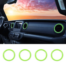 For 2018-2023 Jeep Wrangler JL JLU &Gladiator JT Air Vents Bezel Cover Trim RT-TCZ