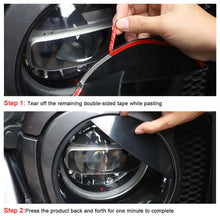 For 2018-2023 Jeep Wrangler JL Premium Edition Front Grille Inserts & Angry Eyes Style Headlight Bezels Trim（Premium Edition） RT-TCZ