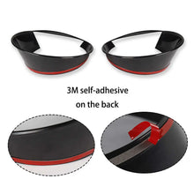 For 2018-2023 Jeep Wrangler JL Sahara & Rubicon Front Headlight Insert Angry Eyes Bezels Trim RT-TCZ