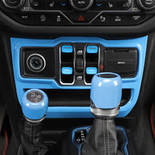 For 2018-2023 Jeep Wrangler JL & Gladiator JT 2-Door Interior Center Console Trim Cover Kit (24 pcs) RT-TCZ