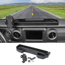 For 2018-2023 Jeep Wrangler JL & Gladiator JT 4Xe Dash Phone Holder Mount Bracket Storage Tray (2 pcs) RT-TCZ