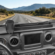 For 2018-2023 Jeep Wrangler JL & Gladiator JT 4Xe Dash Phone Holder Mount Bracket Storage Tray (2 pcs) RT-TCZ