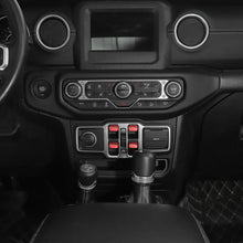 For 2018-2023 Jeep Wrangler JL & Gladiator JT Aluminum Air Vent & Center Console Control Trim Cover Kit（12 pcs） RT-TCZ