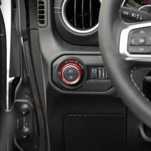 For 2018-2023 Jeep Wrangler JL & Gladiator JT Aluminum Air Vent & Center Console Control Trim Cover Kit（12 pcs） RT-TCZ
